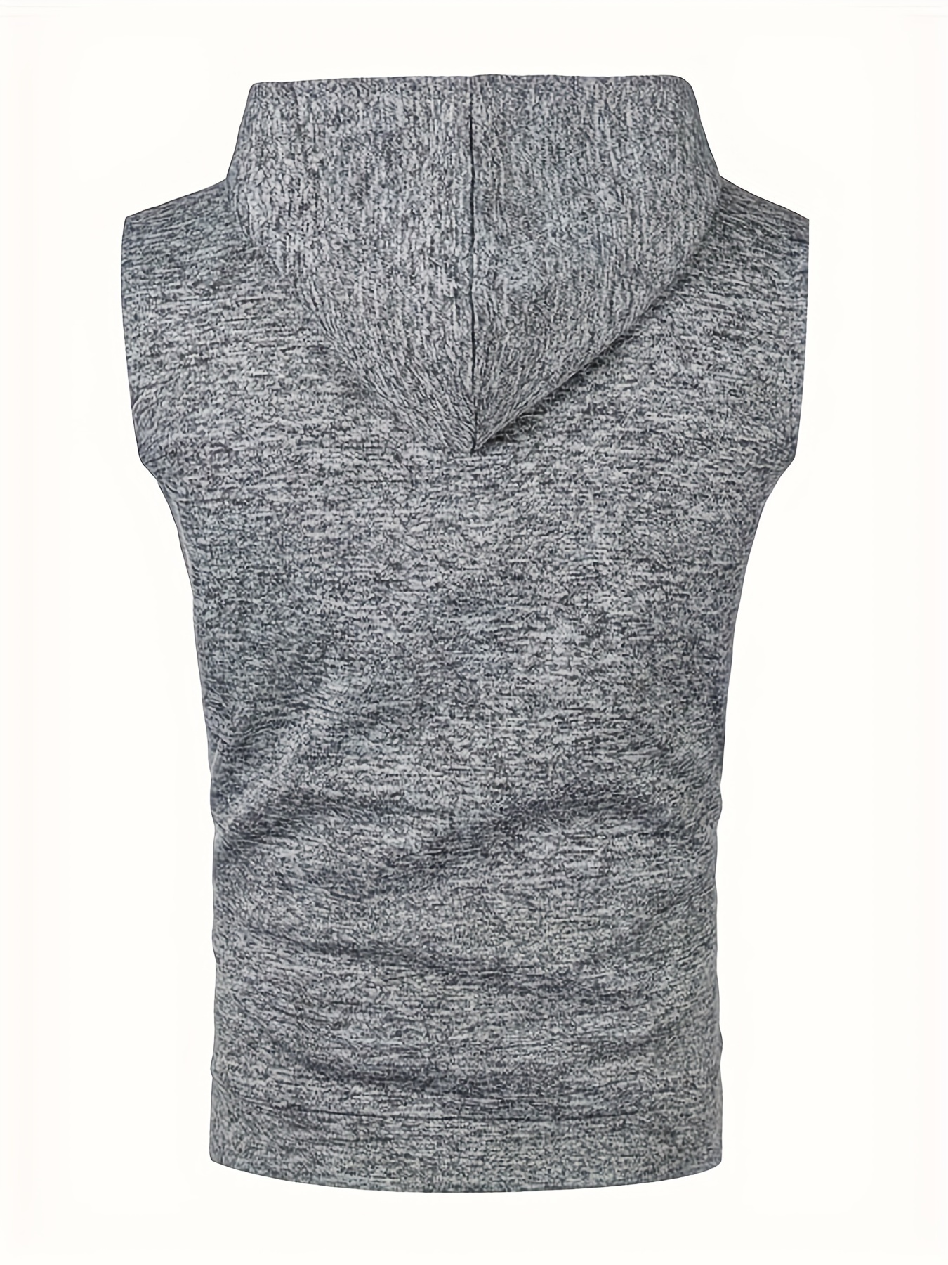 elegant hooded mid stretch vest mens casual vintage style sleeveless sweater vest for fall winter details 26